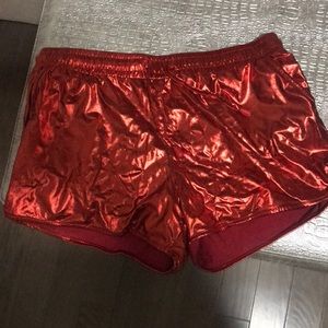 Red Booty Shorts